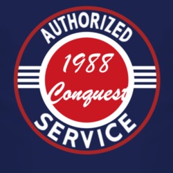Authorized Service 1988 Chrysler Conquest Dark T Shirt