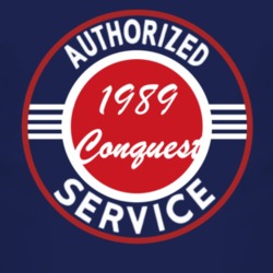 Authorized Service 1989 Chrysler Conquest Dark T Shirt