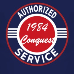Authorized Service 1984 Dodge Conquest Dark T Shirt