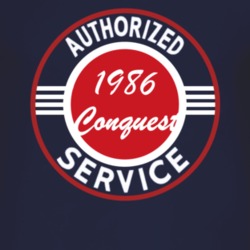 Authorized Service 1986 Dodge Conquest Dark T Shirt