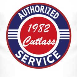 Authorized Service 1982 Oldsmobile Cutlass T Shirt