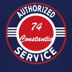 Authorized Service 1974 Chevy Constantia Dark T Shirt
