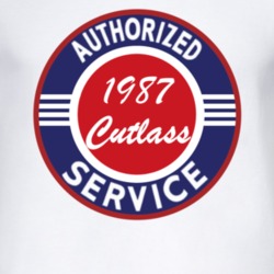 Authorized Service 1987 Oldsmobile Cutlass T Shirt