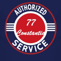 Authorized Service 1977 Chevy Constantia Dark T Shirt