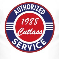 Authorized Service 1988 Oldsmobile Cutlass T Shirt