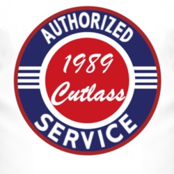Authorized Service 1989 Oldsmobile Cutlass T Shirt