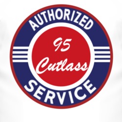 Authorized Service 1995 Oldsmobile Cutlass T Shirt