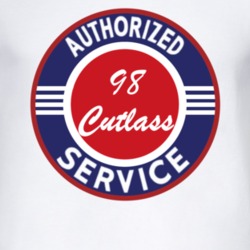 Authorized Service 1998 Oldsmobile Cutlass T Shirt