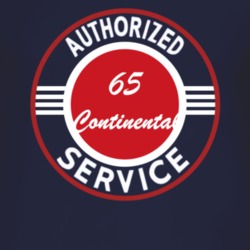 Authorized Service 1965 Lincoln Continental Dark T Shirt