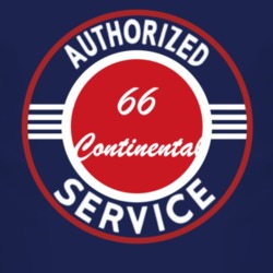 Authorized Service 1966 Lincoln Continental Dark T Shirt