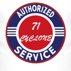 Authorized Service 1971 MERCURY CYCLONE T Shirt