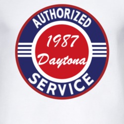 Authorized Service 1987 Chrysler Daytona T Shirt