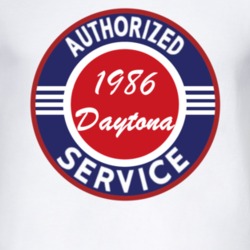 Authorized Service 1986 Dodge Daytona T Shirt
