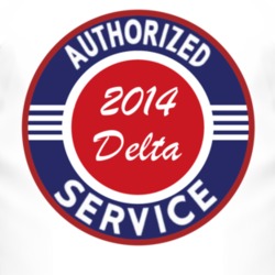 Authorized Service 2014 Chrysler Delta T Shirt