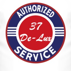 Authorized Service 1937 Pontiac De-Lux T Shirt