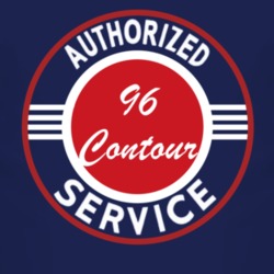 Authorized Service 1996 Contour Dark T Shirt