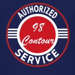 Authorized Service 1998 Contour Dark T Shirt