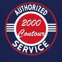 Authorized Service 2000 Contour Dark T Shirt