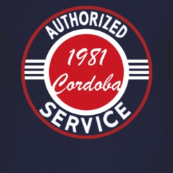 Authorized Service 1981 Chrysler Cordoba Dark T Shirt