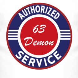 Authorized Service 1963 Dodge Demon T Shirt