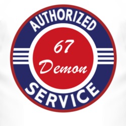 Authorized Service 1967 Dodge Demon T Shirt
