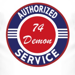Authorized Service 1974 Dodge Demon T Shirt