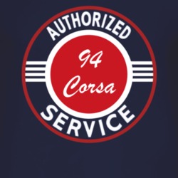 Authorized Service 1994 Chevy Corsa Dark T Shirt