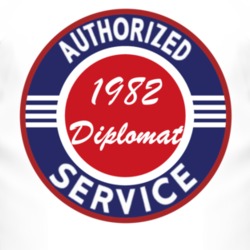 Authorized Service 1982 Dodge Diplomat T Shirt