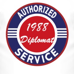 Authorized Service 1988 Dodge Diplomat T Shirt