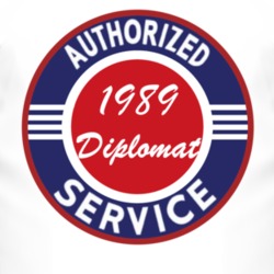 Authorized Service 1989 Dodge Diplomat T Shirt