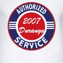Authorized Service 2007 Dodge Durango T Shirt