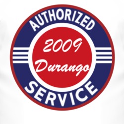 Authorized Service 2009 Dodge Durango T Shirt