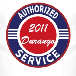 Authorized Service 2011 Dodge Durango T Shirt