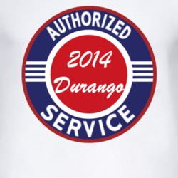 Authorized Service 2014 Dodge Durango T Shirt