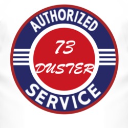 Authorized Service 1973 PLYMOUTH DUSTER T Shirt