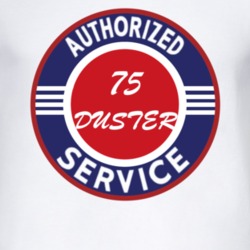 Authorized Service 1975 PLYMOUTH DUSTER T Shirt