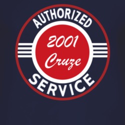 Authorized Service 2001 Chevy Cruze Dark T Shirt