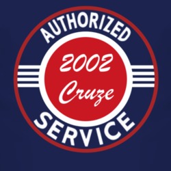 Authorized Service 2002 Chevy Cruze Dark T Shirt