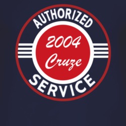 Authorized Service 2004 Chevy Cruze Dark T Shirt
