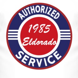 Authorized Service 1985 Cadillac Eldorado T Shirt