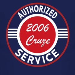 Authorized Service 2006 Chevy Cruze Dark T Shirt