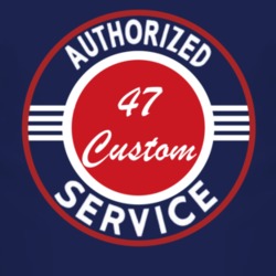 Authorized Service 1947 Dodge Custom Dark T Shirt