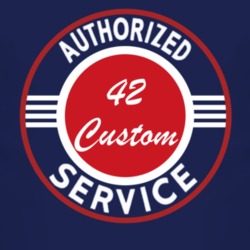 Authorized Service 1942 Lincoln Custom Dark T Shirt