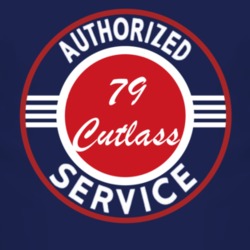 Authorized Service 1979 Oldsmobile Cutlass Dark T Shirt