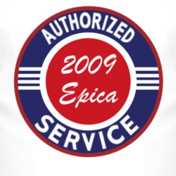 Authorized Service 2009 Chevy Epica T Shirt