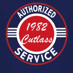 Authorized Service 1982 Oldsmobile Cutlass Dark T Shirt