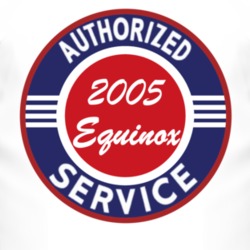 Authorized Service 2005 Chevy Equinox T Shirt