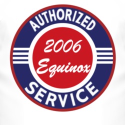 Authorized Service 2006 Chevy Equinox T Shirt