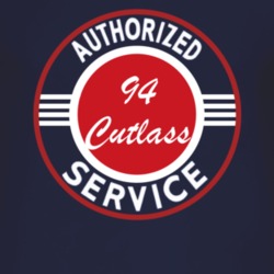 Authorized Service 1994 Oldsmobile Cutlass Dark T Shirt
