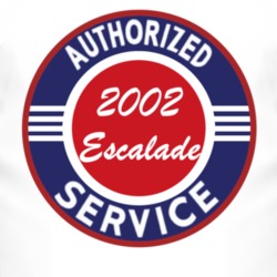 Authorized Service 2002 Cadillac Escalade T Shirt